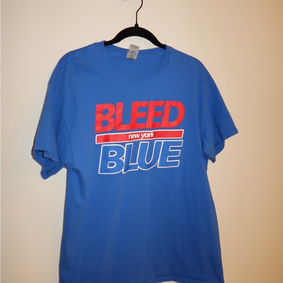NFL New York Giants Blue Short Sleeve Tee - Picture 1 of 3